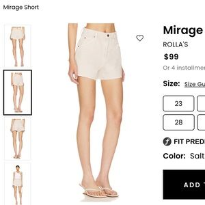 Rollas Mirage Short